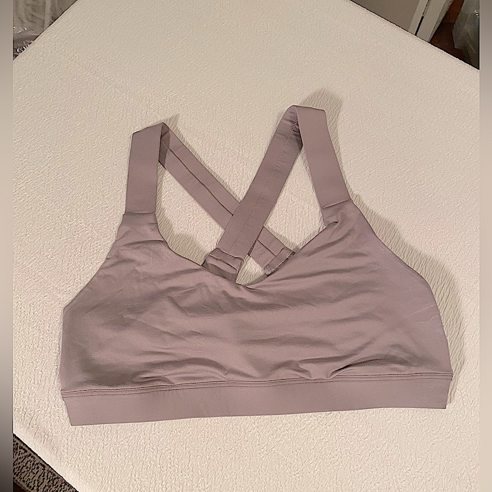 C9 Champion Cross Back Lavender Lounge Bra, Size Large